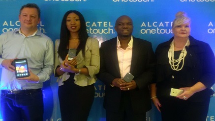 Alcatel OneTouch team at a recent event in Nigeria